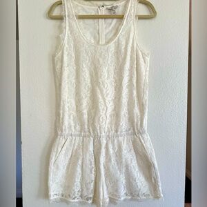 White Lace Joie Jumper
